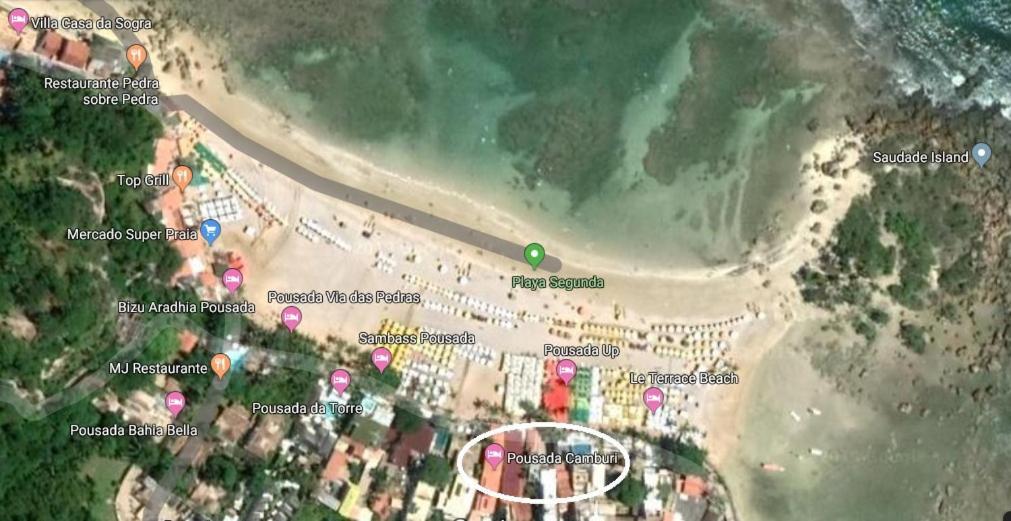 Pousada Camburi Morro de São Paulo Dış mekan fotoğraf